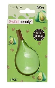 Спонж для макияжа Авокадо (8х6) (блистер) (12-26053-164)