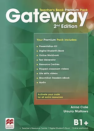 Gateway B1+. Second Edition. Teachers Book Premium Pack+Online code — 2998819 — 1