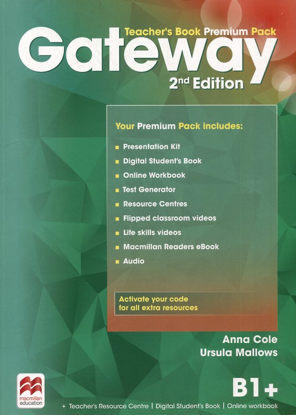 Книга Gateway B1+. Second Edition. Teachers Book Premium Pack+Online code (Анна Коул, Урсула Мэллоус) — 1