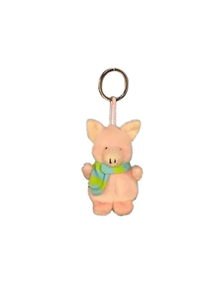 Игрушка мягкая Мальки Свинка брелок 2370731