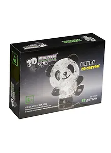 3D Пазл Панда с подсветкой