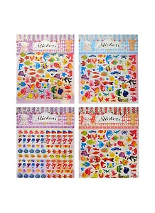 Наклейка пластик Рыбки МИКС (1022761) (23х18см) (в ассорт.) (упаковка)