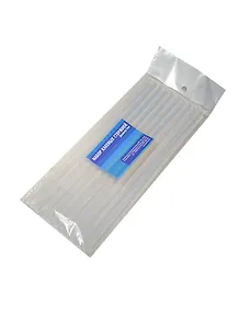 Клей для клеевого пистолета в стержнях прозрачный d=7 мм, набор 10 шт.