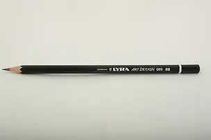 Карандаш художественный, чернографитный LYRA ART DESIGN 8B L1110108 311766