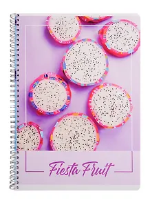 Тетрадь в клетку Academy Style, "Фрукты", А4, 96 листов, в ассортименте