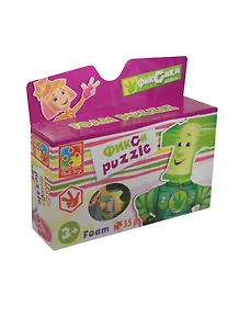 Пазлы мягкие, ТМ Vladi, А4 Фиксики в коробке