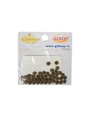 Фурнитура разделитель Ромашка бронза (00009823) (7мм) (10гр/уп) 2422573