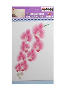 DN-T Декоративная наклейка для плитки Розовая ветка (упаковка)