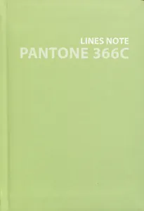 Записная книжка А6+ 80л лин. "Pantone line. 7" интегр.переплет, мат.ламинация, выб.лак, пантон.печать