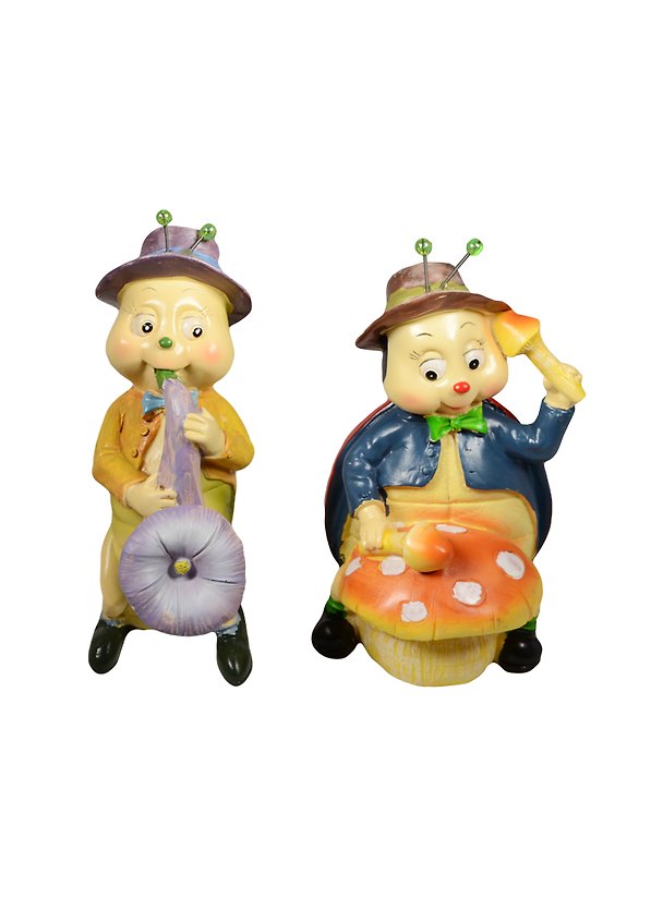 Фигурка декоративная Насекомые-музыканты (02-49-1) (16см) 2 вида 2353585 — 1