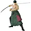 Экшн-фигурка Bandai  Ван Пис Зоро Трехмечевой стиль (17см) (67778) — 3130684 — 3