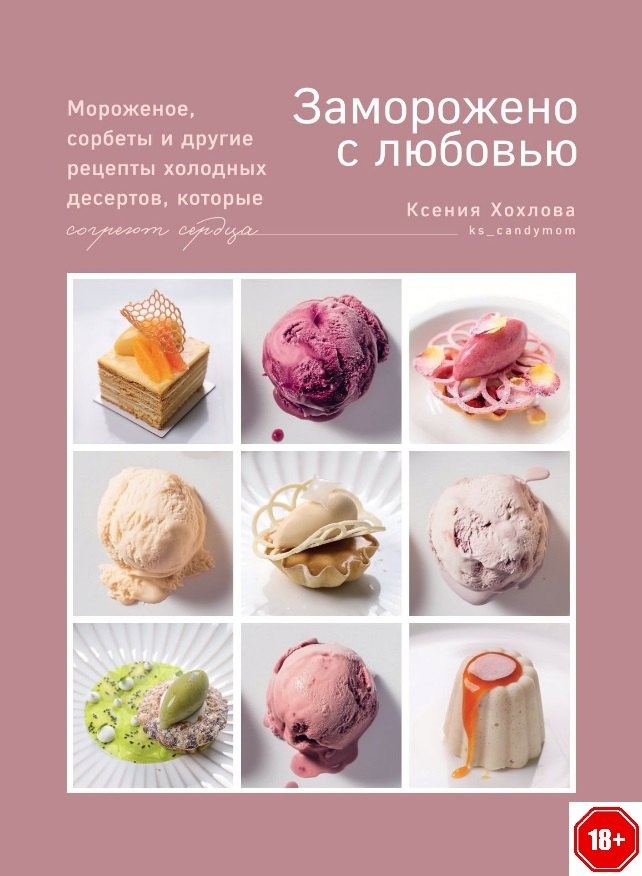 

Заморожено с любовью. Мороженое, сорбеты и другие рецепты холодных десертов.