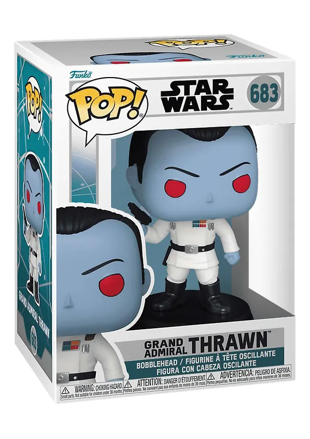 Фигурка Funko POP! Bobble Star Wars Ahsoka S2 Grand Admiral Thrawn (683) (Fun76539) 3118605 — 2
