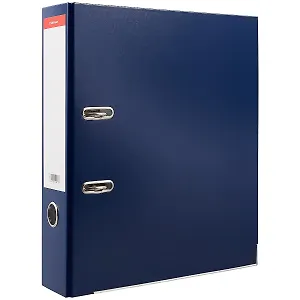 Папка архивная 70мм А4 "Standard" арочн.механизм, синий