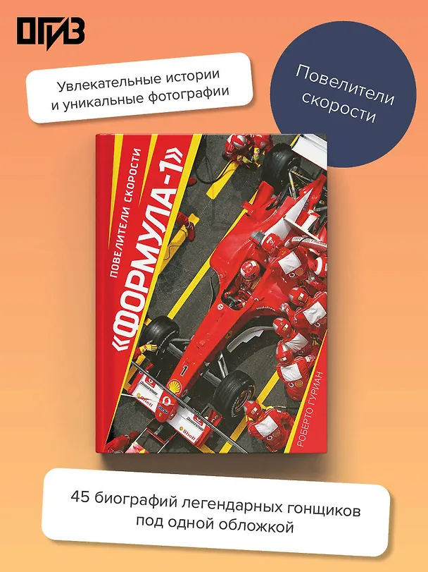 Книга "Формула-1". Повелители скорости (Роберто Гуриан) — 6