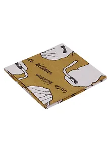 Отрез льна Коты белые 48х48см (орр)