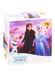 Пазл Стерео-пазл Prime 3D «Холодное сердце II», 100 детал., 5+