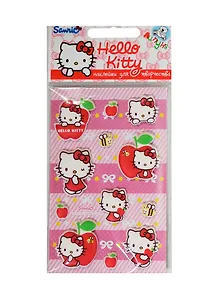 Зефирные большие наклейки Яблочки (HKMb02)