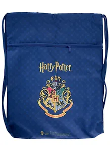 Мешок для сменной обуви "Гарри Поттер" 34*47см, 1отд., карман на молнии, инд.уп.