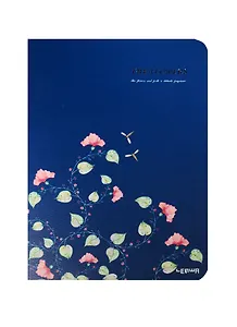 Тетрадь в линейку Lenwa, The flowers, 48 листов