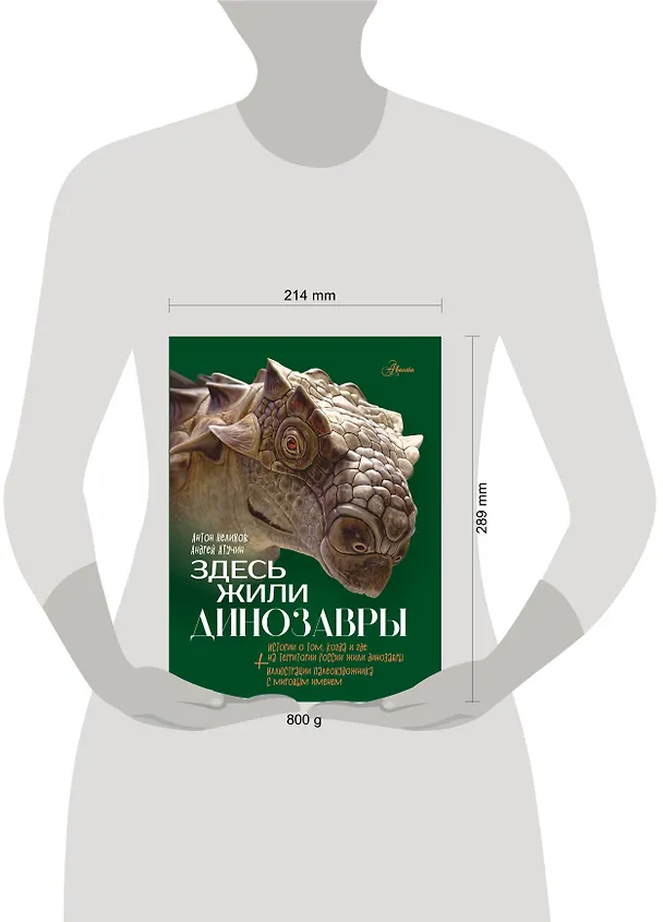 Книга Здесь жили динозавры (Антон Нелихов) — 8