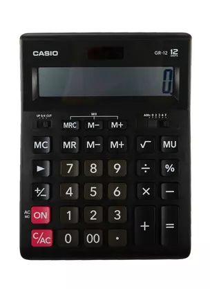 Калькулятор 12 разрядный настольный бухг., Casio — 239086 — 1