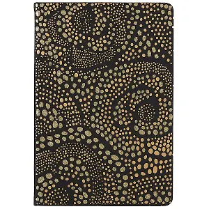 Ежедневник недат. А5 120л "ВИННЕР ЧЁРНЫЙ" кожзам, тв.переплёт