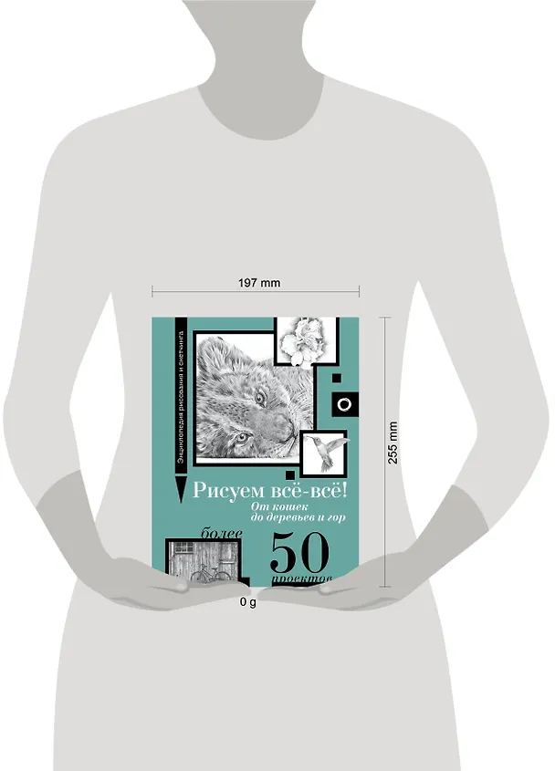Книга Рисуем всё-всё! От кошек до деревьев и гор. Более 50 проектов (Анастасия Чудова) — 5