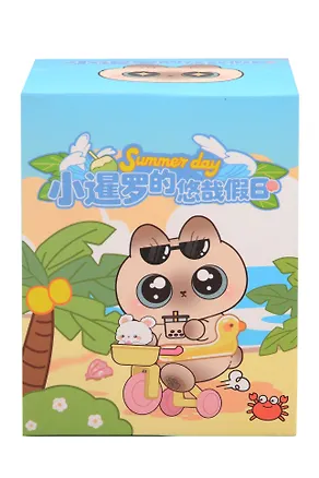 Фигурка Котик Summer Day (7см) (пластик) (Blind Box) (12-191025-I39) 3132995