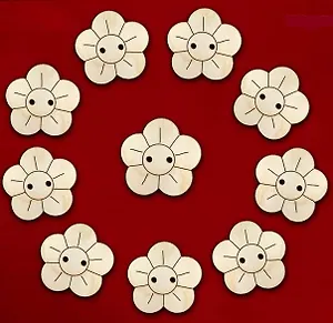 Пуговицы Ромашка (13631) (10 шт.) (упаковка)
