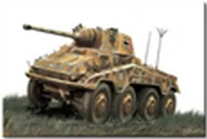Модель, сборная,  ITALERI, Танк Sd.Kfz 234/2 Puma, 1:48