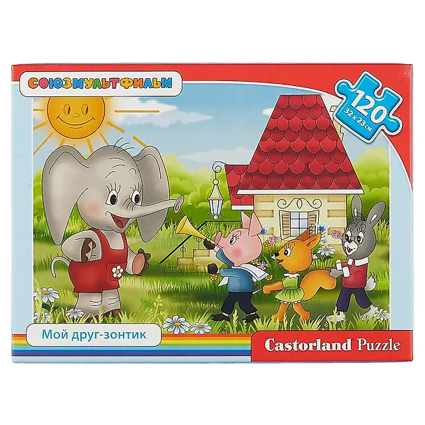Пазл Castorland MIDI Мой друг - зонтик 120эл., 32*23см 2661614 — 1