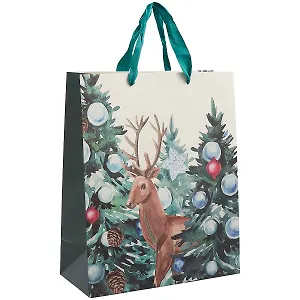 Подарочный пакет «Новогодний олень», А4
