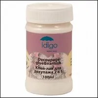 IDIGO Клей-лак для декупажа универсальный 100мл dd0641 2340441 — 1