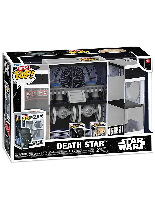 Набор Funko Bitty POP! Bitty Box Star Wars Death Star+Darth Vader+Luke Skywalker (93561) 3170695 — 1