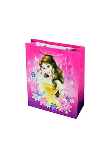 Пакет подарочный бумажный А6 13,5*16*5, Принцессы, мат.ламинация, Disney
