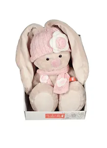 Мягкая игрушка Зайка Ми в розовой шапочке (SidS-013) (18см)