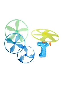 Набор вертушек с запуском свет. (эл-ты пит. в компл.) (8501) (3+) (упаковка) (Toys)