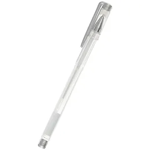 Ручка гелевая, серебряная 0,7 мм 253123