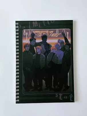 Книга для записей А5 50л "Все ради игры. FOXES" спираль 3089770