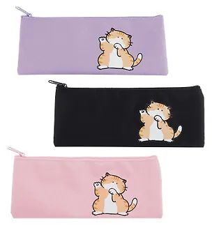 Пенал-косметичка "Кот-пухляш", ткань 3079021