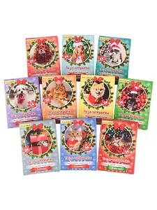 Новогодний пазл с предсказаниями в стихах "Хвостатый Новый год", 24 элемента