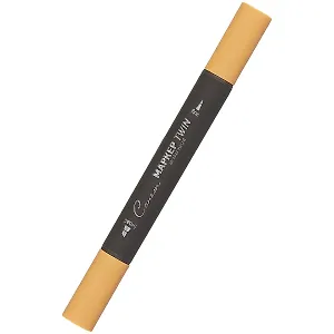 Маркер художественный "Сонет" светло-коричневый, двухсторон., тонк. и широк.долото, Сонет