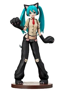 Фигурка аниме SEGA Хатсунэ Мику Кошка Hatsune Miku Project DIVA Hatsune Miku Kitty Cat 23см 40248