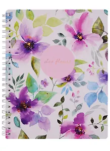 Тетрадь в клетку Be Smart, Fleurs, 80 листов