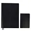 Ежедневник недат. А5+ 160л 175*245 "Сариф" черный + обложка на паспорт, мягк.переплет, блинтовое тиснение, офсет, ляссе, подар. упаковка — 3054925 — 1