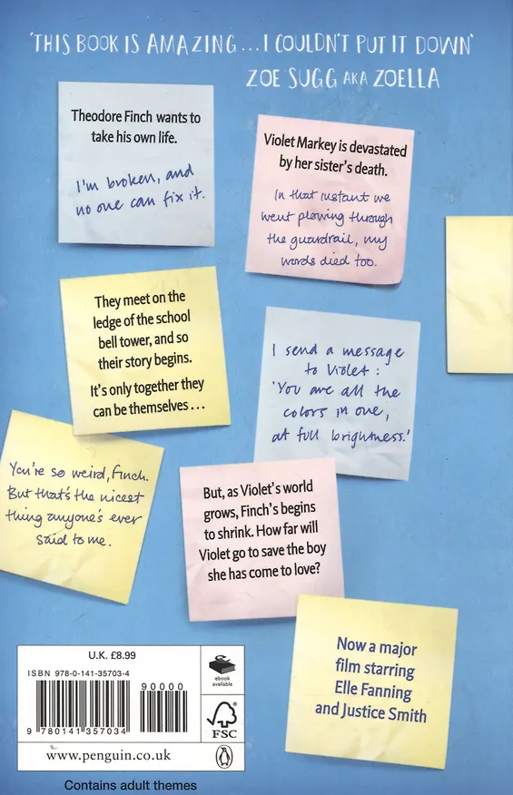 Книга All the bright places (Дженнифер Нивен) — 2
