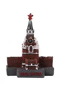 Фигурка полистоун Спасская башня (Москва) (60мм) (006-010-21-1-SM)