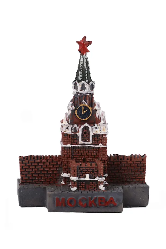 Фигурка полистоун Спасская башня (Москва) (60мм) (006-010-21-1-SM) 3148399 — 1