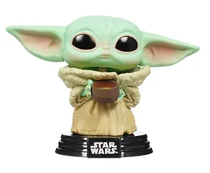 Фигурка Funko POP! Star Wars: Mandalorian The Child w/cup, FNK49933